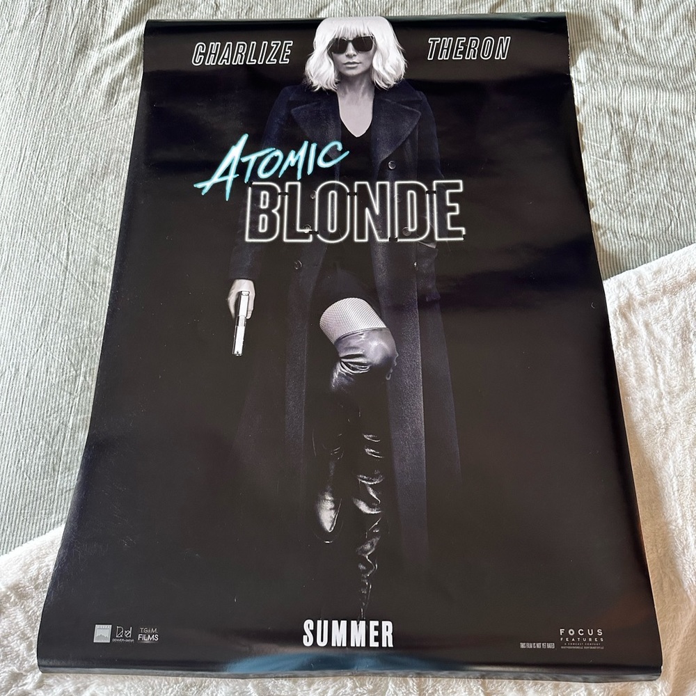 ATOMIC BLONDE MOVIE POSTER - 40” x 27”